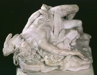 Ikarus fällt, 1743 (Marmor)